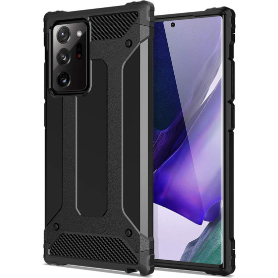 Techsuit - Hybrid Armor - Samsung Galaxy Note 20 Ultra / Note 20 Ultra 5G - Black