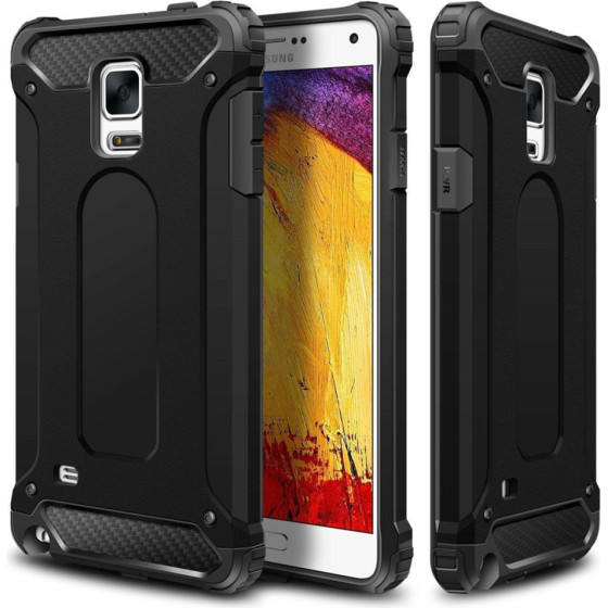 Techsuit - Hybrid Armor - Samsung Galaxy Note 4 N910 - Black