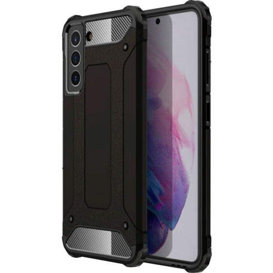 Techsuit - Hybrid Armor - Samsung Galaxy S21 FE - Black