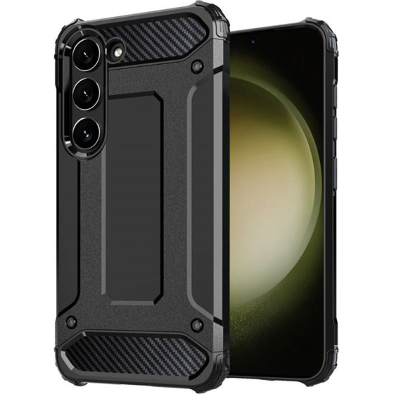 Techsuit - Hybrid Armor - Samsung Galaxy S23 Plus - Black