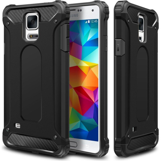 Techsuit - Hybrid Armor - Samsung Galaxy S5 G900 - Black