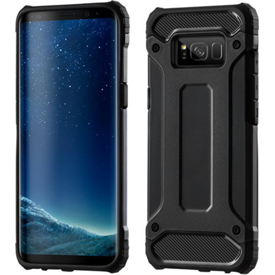 Techsuit - Hybrid Armor - Samsung Galaxy S8 - Black