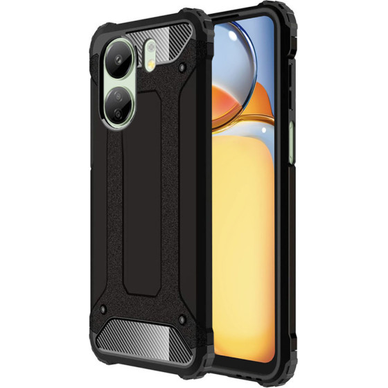 Techsuit - Hybrid Armor - Xiaomi Redmi 13C 4G / Poco C65 - Black
