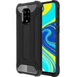 Techsuit - Hybrid Armor - Xiaomi Redmi Note 9S / Note 9 Pro / Note 9 Pro Max - Black