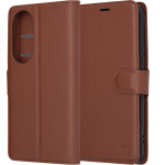 Techsuit - Leather Folio - Honor 90 - Brown