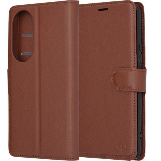 Techsuit - Leather Folio - Honor 90 - Brown