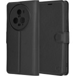 Techsuit - Leather Folio - Honor Magic5 Pro - Black
