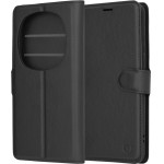 Techsuit - Leather Folio - Honor Magic6 Pro - Black
