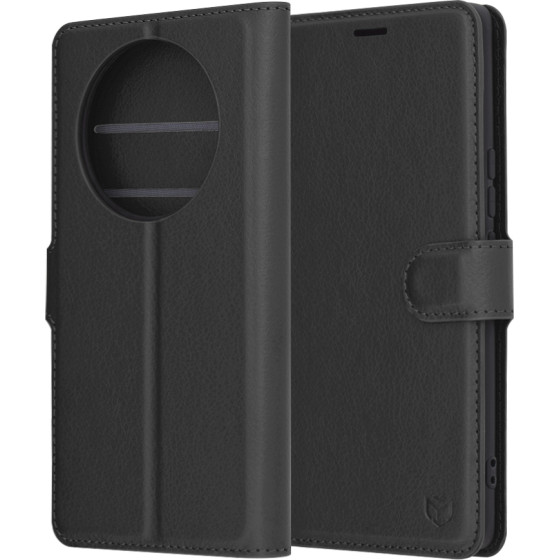 Techsuit - Leather Folio - Honor Magic7 Lite / X9c - Black