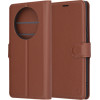 Techsuit - Leather Folio - Honor Magic7 Lite / X9c - Brown