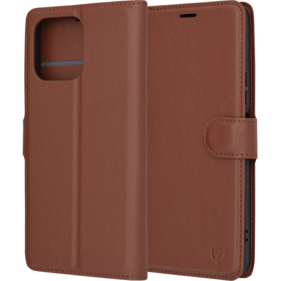 Techsuit - Leather Folio - Honor X8a - Brown