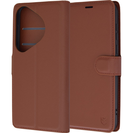 Techsuit - Leather Folio - Huawei Pura 70 - Brown
