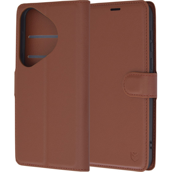 Techsuit - Leather Folio - Huawei Pura 70 Pro - Brown