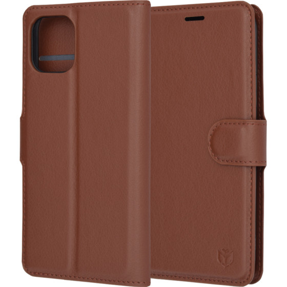 Techsuit - Leather Folio - iPhone 11 Pro - Brown