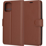 Techsuit - Leather Folio - iPhone 12 - Brown