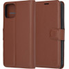 Techsuit - Leather Folio - iPhone 12 Pro - Brown