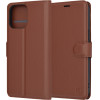 Techsuit - Leather Folio - iPhone 14 Pro Max - Brown