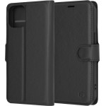 Techsuit - Leather Folio - iPhone 15 - Black