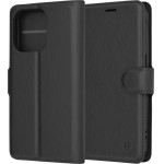 Techsuit - Leather Folio - iPhone 15 Pro - Black