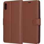 Techsuit - Leather Folio - iPhone XS Max - Brown