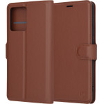 Techsuit - Leather Folio - Motorola Edge 40 / Edge (2023) - Brown