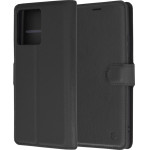 Techsuit - Leather Folio - Motorola Edge 50 Ultra - Black