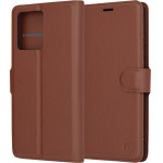 Techsuit - Leather Folio - Motorola Edge 40 Neo - Brown