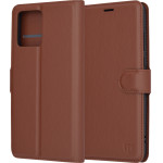 Techsuit - Leather Folio - Motorola Moto G84 - Brown