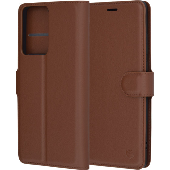 Techsuit - Leather Folio - Motorola Moto G85 - Brown