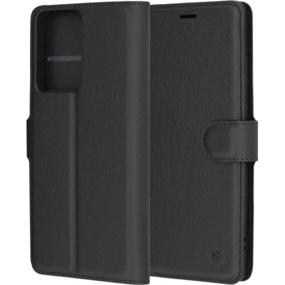Techsuit - Leather Folio - Motorola Moto G85 - Black