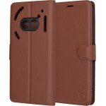 Techsuit - Leather Folio - Nothing Phone (2a) / (2a) Plus - Brown