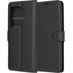 Techsuit - Leather Folio - OnePlus 12R - Black