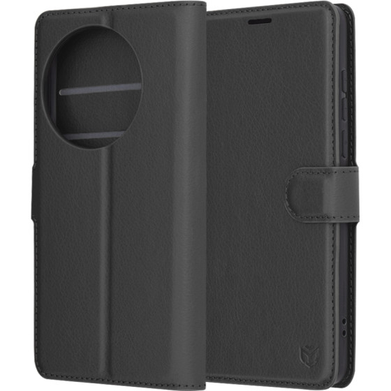 Techsuit - Leather Folio - OnePlus 13 - Black