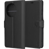 Techsuit - Leather Folio - OnePlus 13R - Black