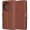 Techsuit - Leather Folio - OnePlus 13 - Brown