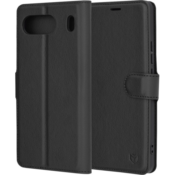 Techsuit - Leather Folio - OnePlus Nord 4 - Black