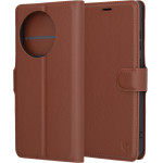 Techsuit - Leather Folio - OnePlus 13R - Brown