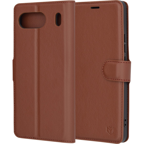 Techsuit - Leather Folio - OnePlus Nord 4 - Brown