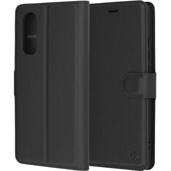 Techsuit - Leather Folio - OnePlus Nord CE4 Lite - Black