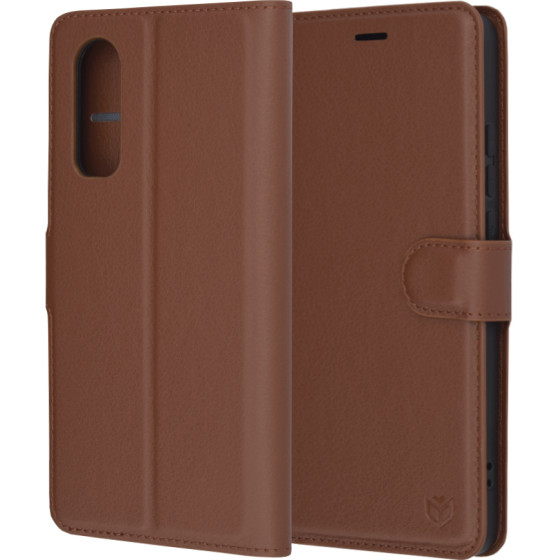 Techsuit - Leather Folio - OnePlus Nord CE4 Lite - Brown