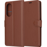 Techsuit - Leather Folio - Oppo A98 5G - Brown