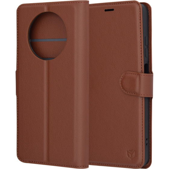 Techsuit - Leather Folio - Realme 12 / 12x - Brown