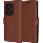 Techsuit - Leather Folio - Realme GT 6 / GT 6T - Brown