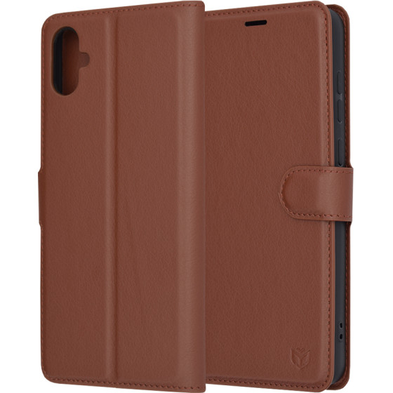 Techsuit - Leather Folio - Samsung Galaxy A05 - Brown