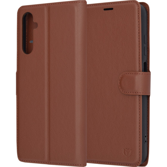 Techsuit - Leather Folio - Samsung Galaxy A05s - Brown