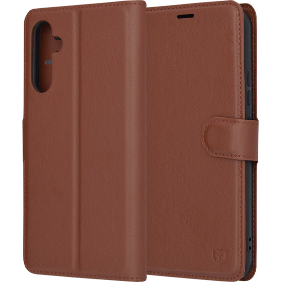Techsuit - Leather Folio - Samsung Galaxy A34 5G - Brown
