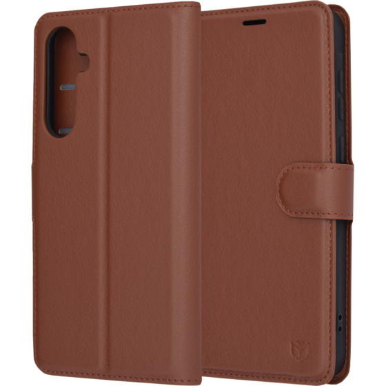 Techsuit - Leather Folio - Samsung Galaxy A35 5G - Brown