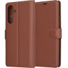 Techsuit - Leather Folio - Samsung Galaxy A36 5G - Brown