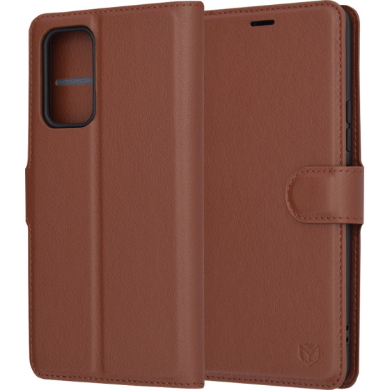 Techsuit - Leather Folio - Samsung Galaxy A53 5G - Brown