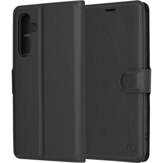 Techsuit - Leather Folio - Samsung Galaxy A54 - Black
